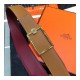 Hermes Oscar Buckle &amp; Reversible Leather Belt 38mm H074561