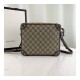 Gucci Shoulder Bag With Leather Details 626363