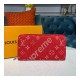 Louis Vuitton X Supreme Denim Zippy Wallet M60017