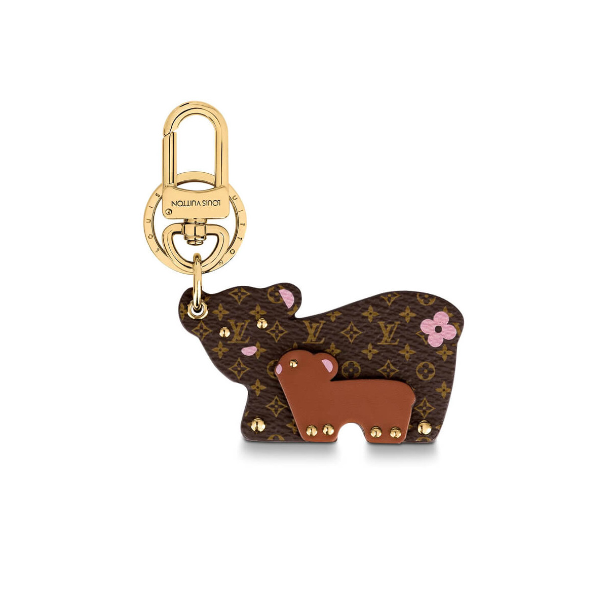 Louis Vuitton Mummy And Baby Bear Bag Charm And Key Holder M69558