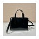 Prada Re-Edition 1995 Brushed-Leather Mini Handbag 1BA357