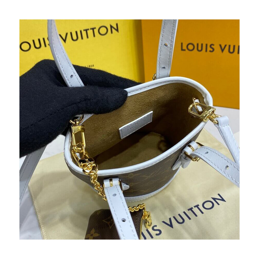 Louis Vuitton Monogram Nano Bucket Bag M81489