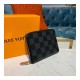 Louis Vuitton Damier Graphite Zippy Coin Purse N60067