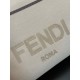 Fendi Medium Sunshine Tote Bag in Beige Canvas 8BH386