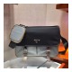 Prada Nylon Cross-Body Bag 2VD768 Black/Grey