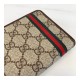 Gucci GG Supreme  Zip Around Wallet 291105