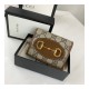 Gucci 1955 Horsebit GG Canvas Card Case Wallet 621887