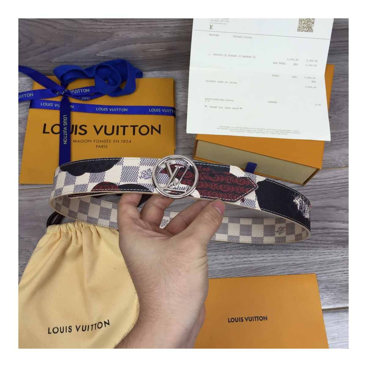 Louis Vuitton Circle 35mm Reversible Belt M0142U