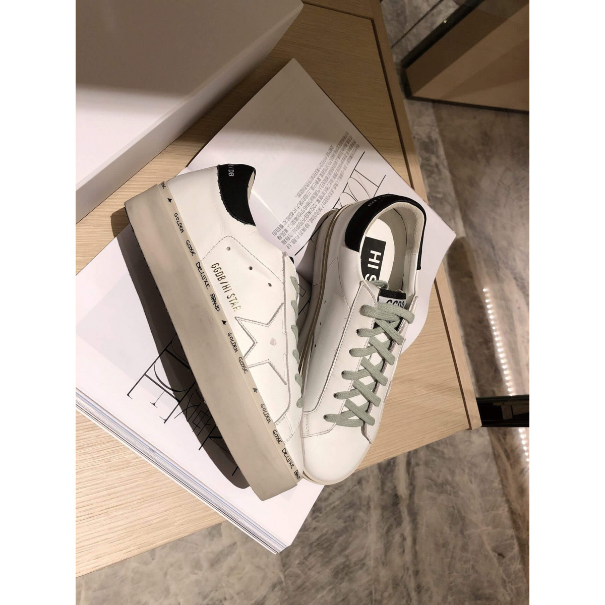 Golden Goose Hi Star Sneakers G36945-7