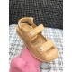 Chanel Velcro Sandals G31848 Beige