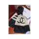 Chanel Cashmere Wool Sequins CC Stole C32040