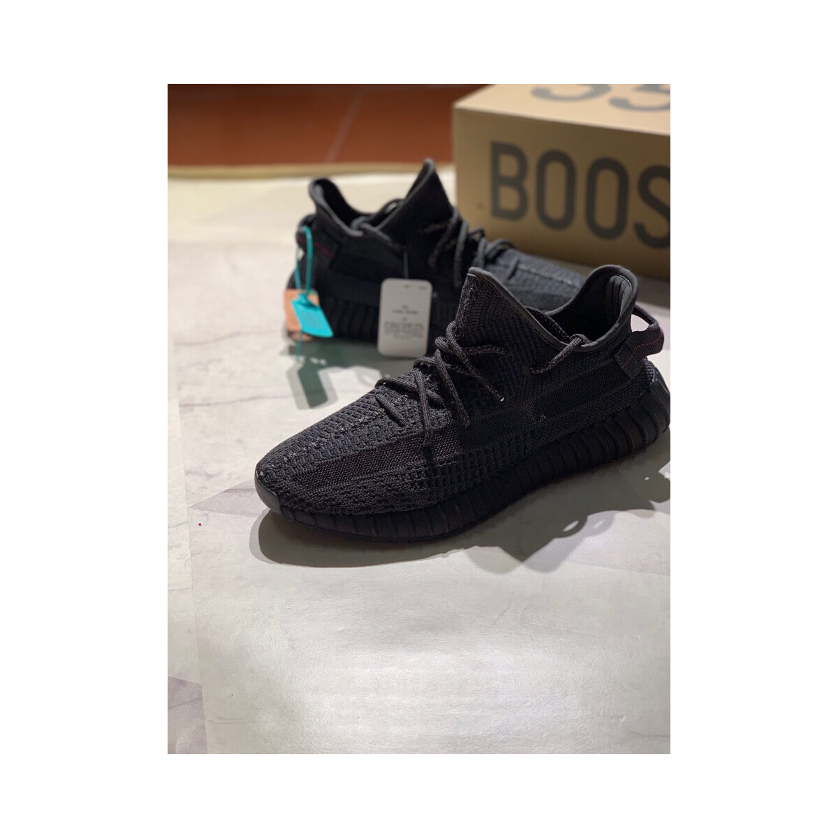 Adidas Yeezy Boost 350 V2 Black Non Reflective AH2019