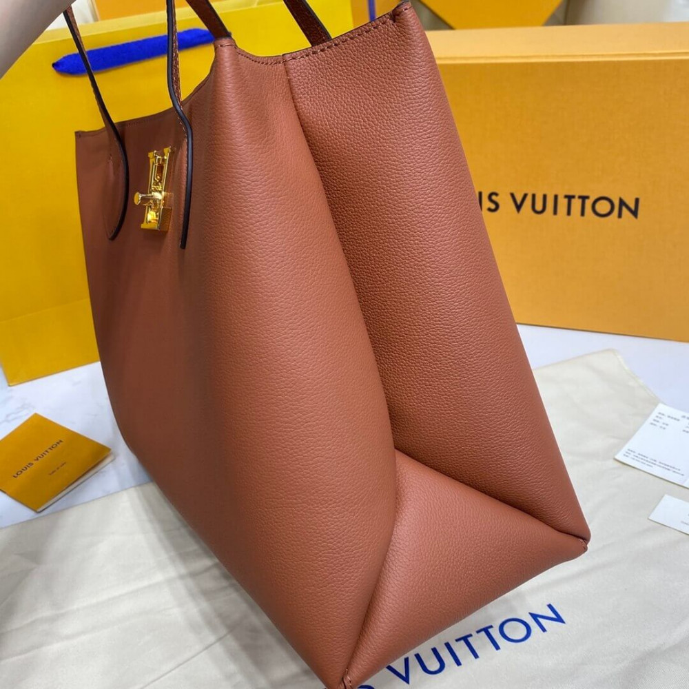 Louis Vuitton Lockme Shopper Bag M58927 Chataigne Brown