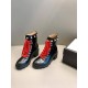 Gucci Leather Ankle Boot 497372