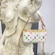 Louis Vuitton Multicolor Pochette Accessoires Pouch M92649 White