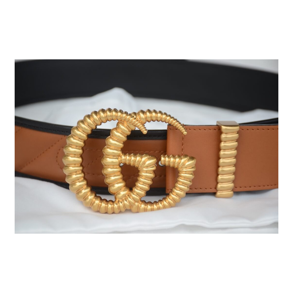 Gucci Belt With Torchon Double G Buckle 576202