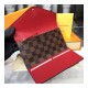 Louis Vuitton Damier Ebene Canvas Josephine Wallet N63543