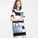 Louis Vuitton Monogram Jacquard Denim Speedy Bandouliere 25 M59609