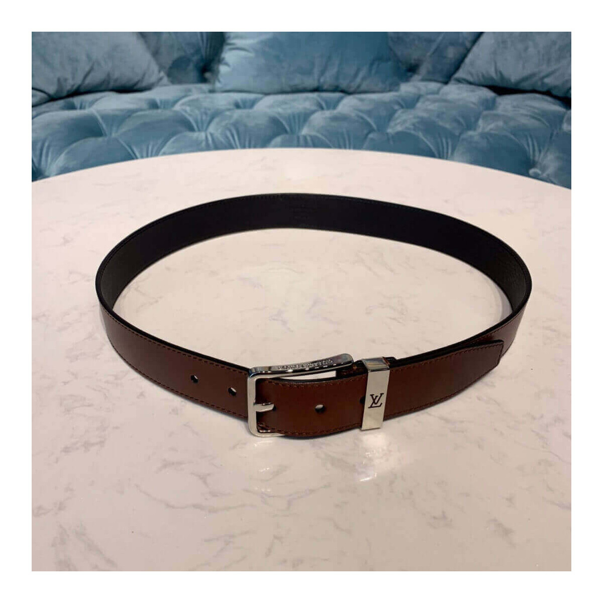 Louis Vuitton Pont Neuf 35mm Belt M0092S