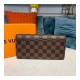 Louis Vuitton Damier Ebene Sarah Wallet N63209