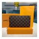 Louis Vuitton Damier Ebene Canvas Zippy Organizer Wallet N63502/N60003