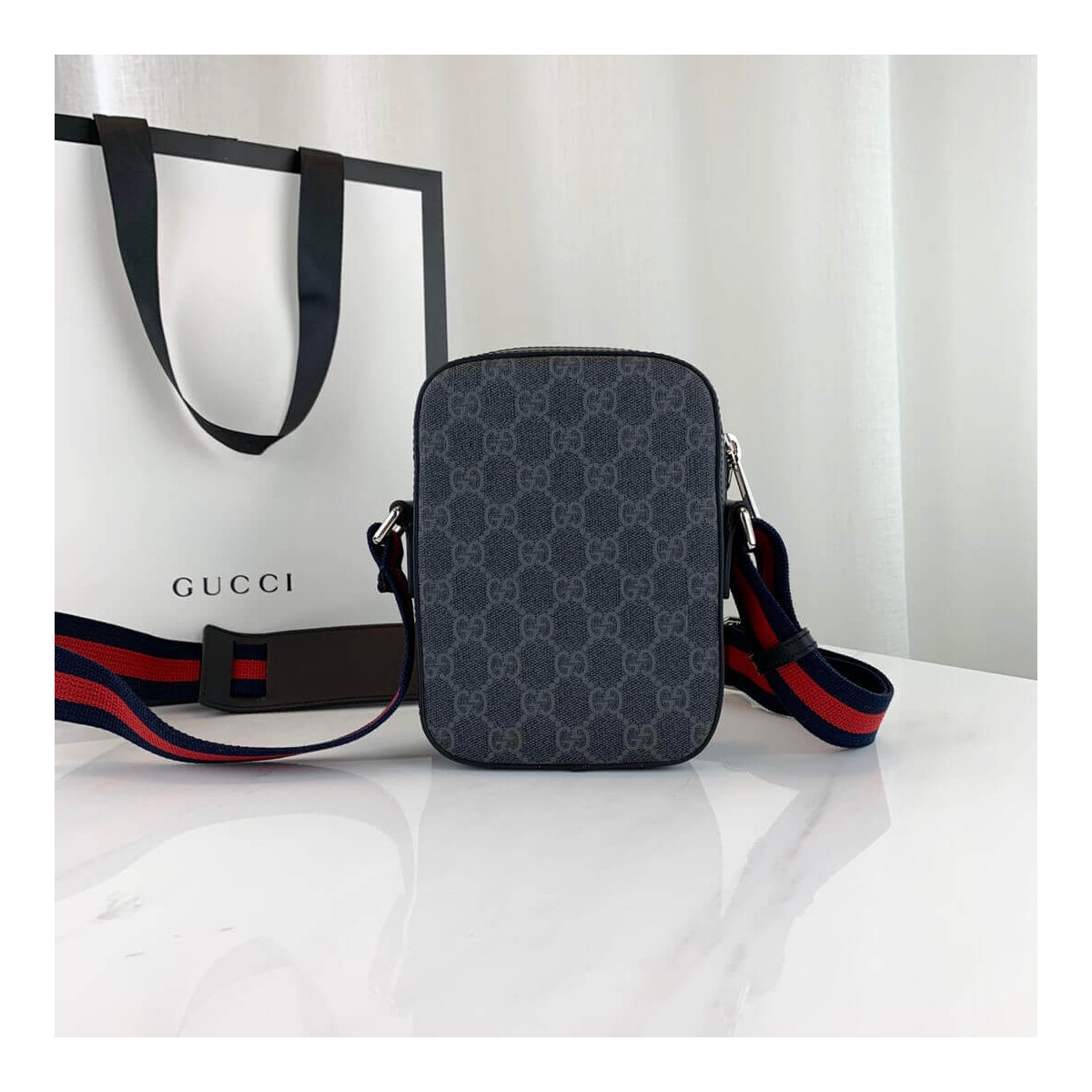 Gucci GG Black Messenger 598103