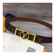 Louis Vuitton Dauphine 25mm Reversible Belt M0196U