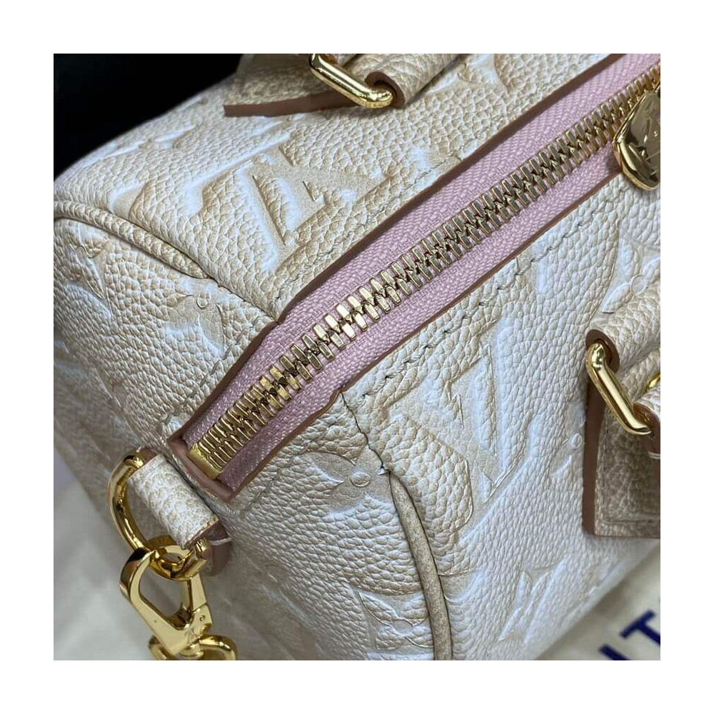 Louis Vuitton Speedy Bandouliere 20 M46163 Pale Beige