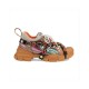 Gucci Flashtrek Sneaker With Removable Crystals 537153 Multicolor