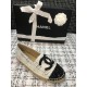 Chanel Tweed Espadrilles G29762 White/Black