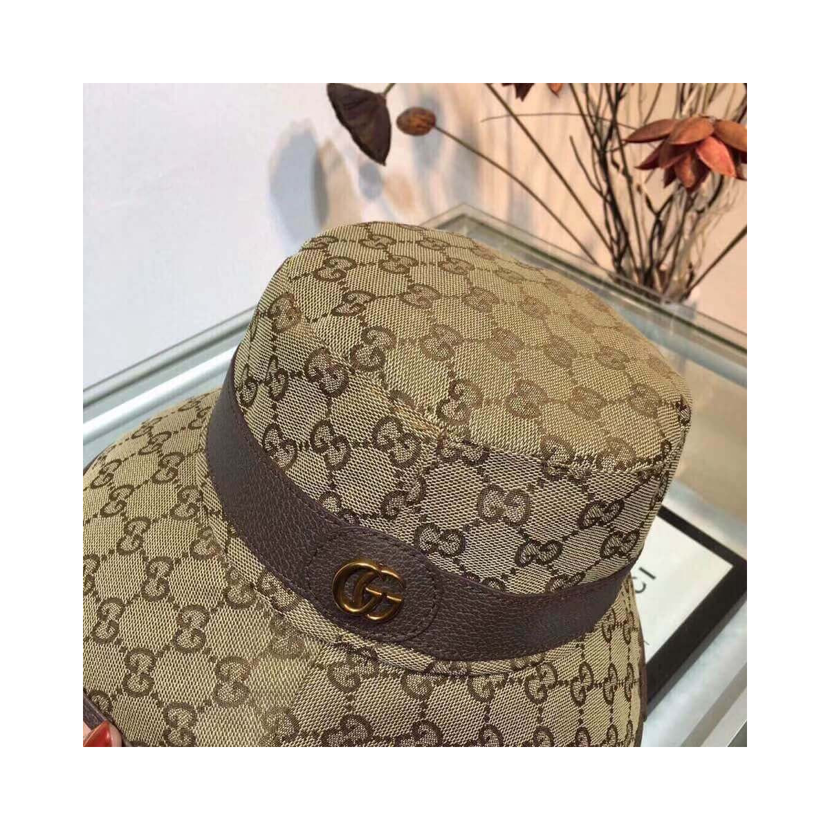 Gucci GG Canvas Fedora 576587