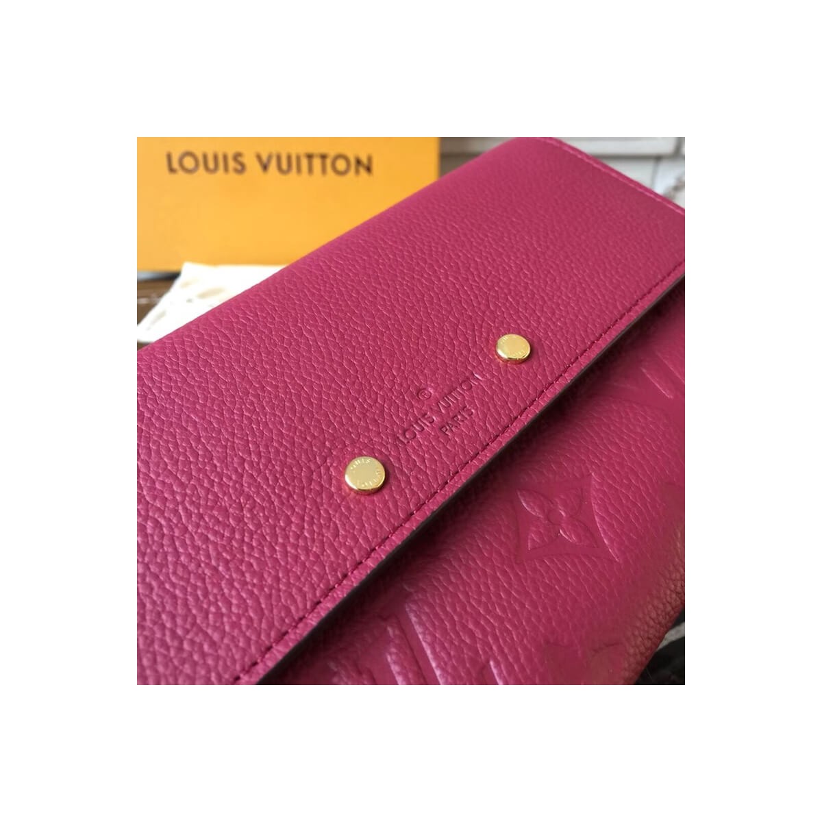 Louis Vuitton Monogram Empreinte Pont-Neuf Wallet M62127