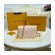 Louis Vuitton Limited Edition Pochette Coussin M80834 Dragee Pink