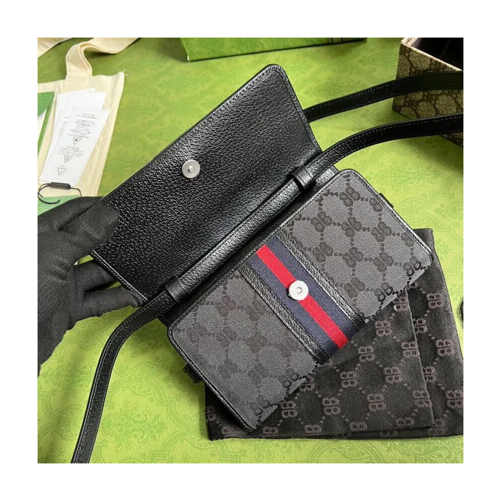 Balenciaga x Gucci Hacker Mini Crossbody Bag 680131