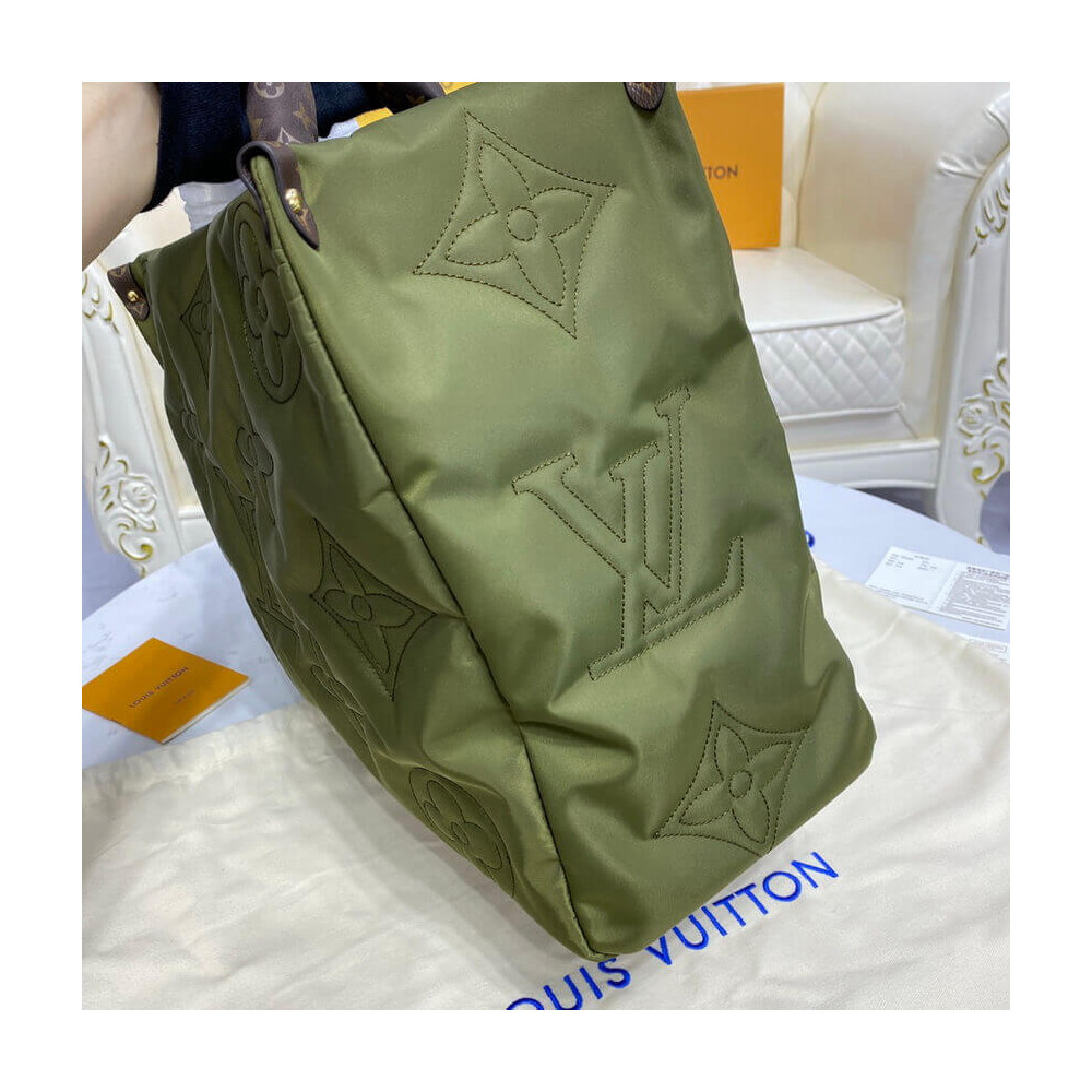 Louis Vuitton Econyl Onthego GM M59008 Khaki