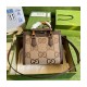 Gucci Diana Jumbo GG Small Tote Bag 660195 Brown