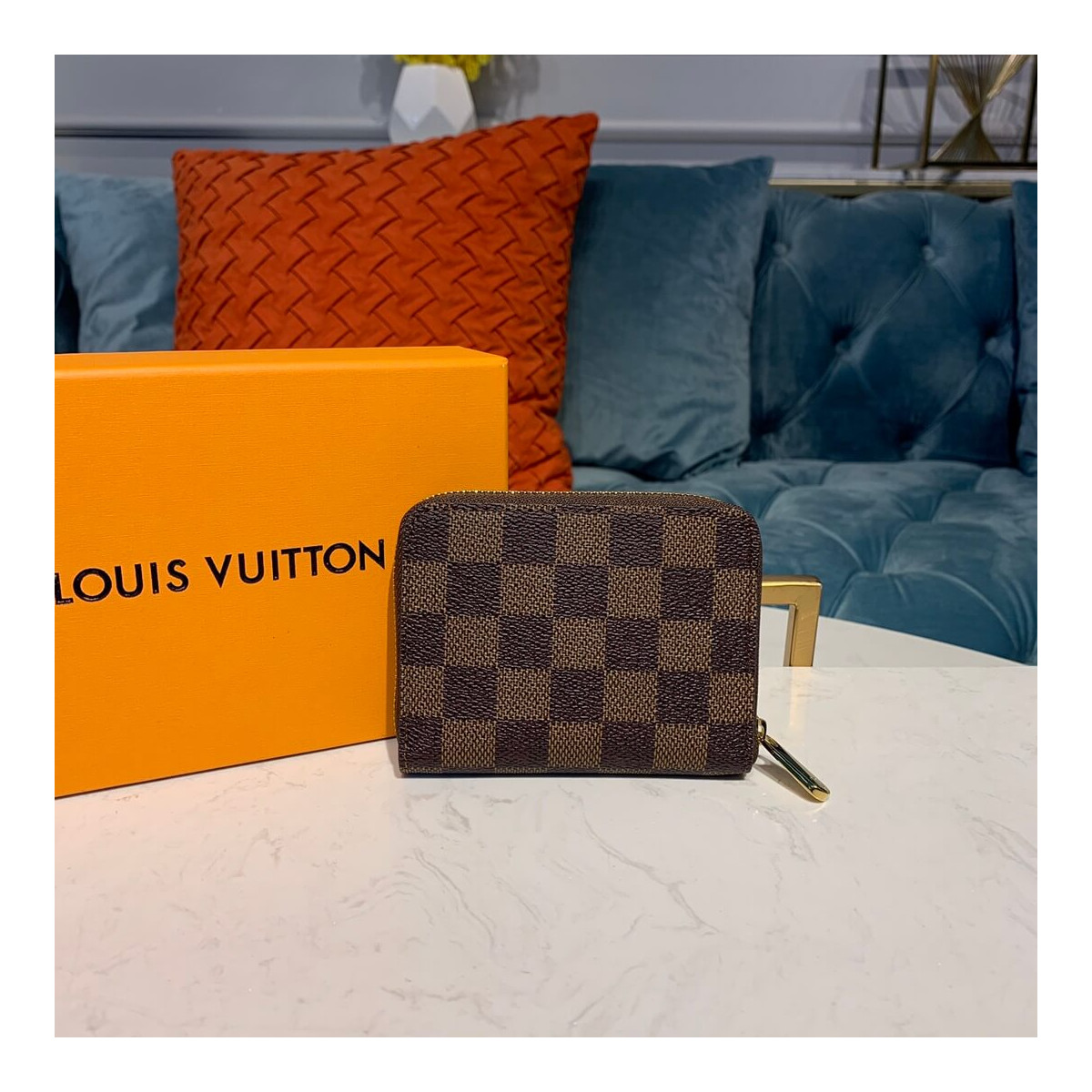 Louis Vuitton Venice Zippy Coin Purse M60258