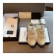 Gucci Rhyton Leather Sneaker With Wave 576052