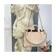 Louis Vuitton Mahina Calf Leather Bella Tote M59203 Cream