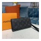 Louis Vuitton Monogram Eclipse Canvas Kasai Wallet M58080