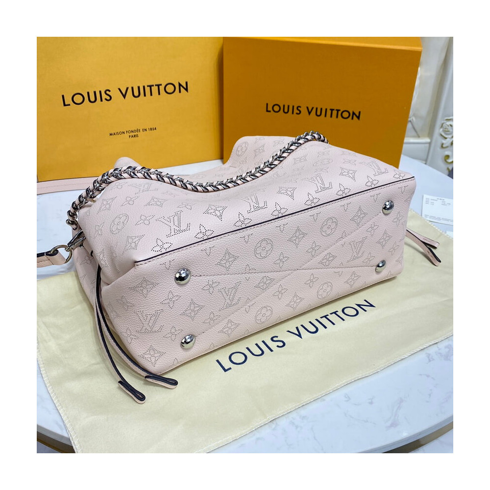 Louis Vuitton Mahina Calf Leather Bella Tote M59203 Cream