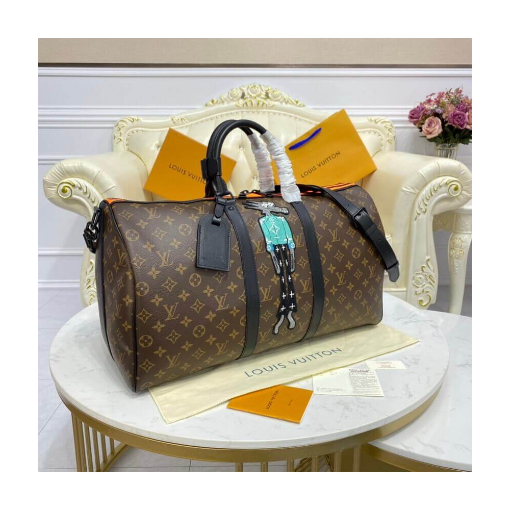 Louis Vuitton X Virgil Abloh Keepall Bandouliere 50 M45616