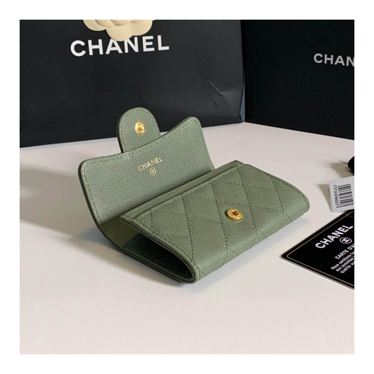 Chanel Caviar Classic Card Holder A80799