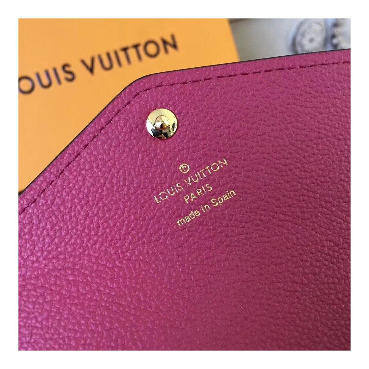 Louis Vuitton Monogram Empreinte Sarah Wallet M61181