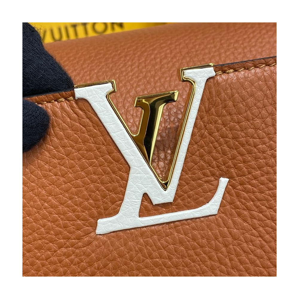 Louis Vuitton Capucines MM M59020 Gold/Noir