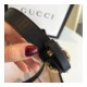 Gucci 20mm Leather Belt With Double G Buckle 409417