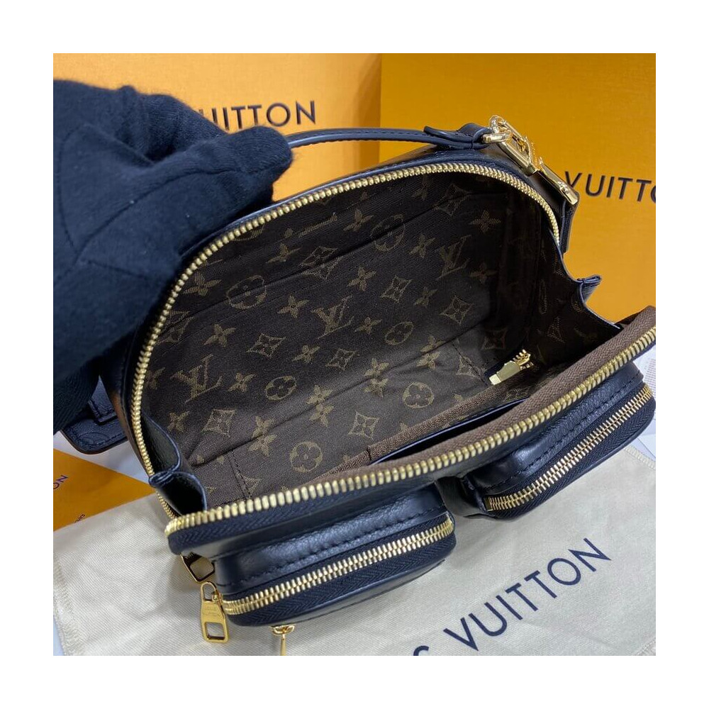 Louis Vuitton Calfskin Leather Utility Crossbody M80450