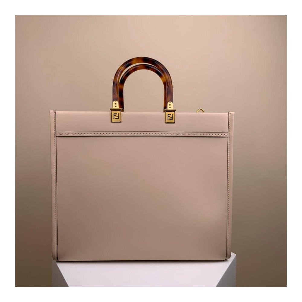 Fendi Medium Sunshine Shopper 8BH386 Light Pink