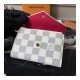 Louis Vuitton Damier Azur Canvas Victorine Wallet N58114