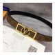 Louis Vuitton Dauphine 25mm Reversible Belt M0203U